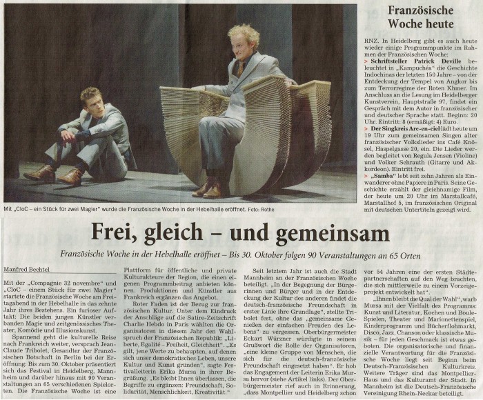 Frei, gleich - und gemeinsam