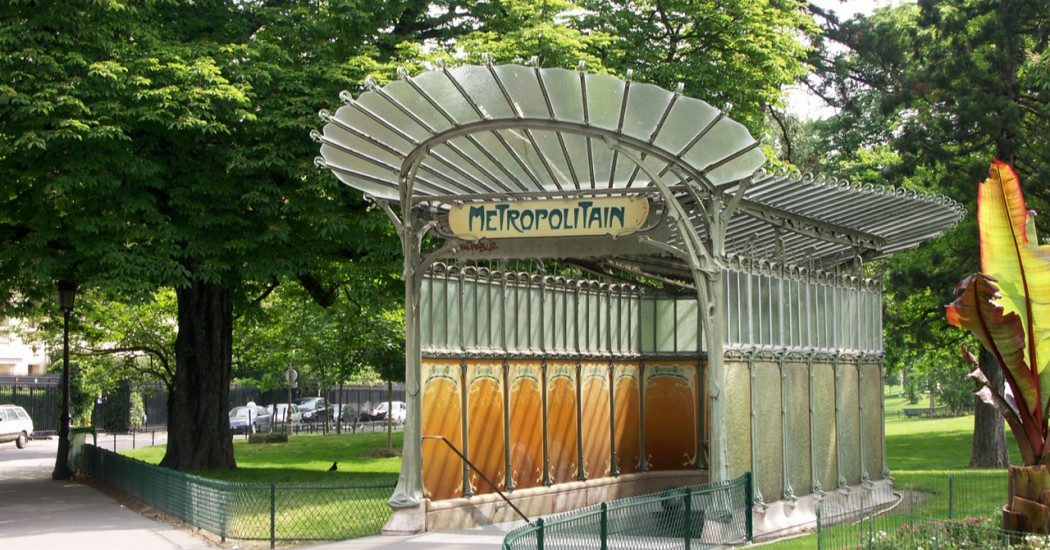 Frédéric Descouturelle: Le métro Art nouveau à Paris